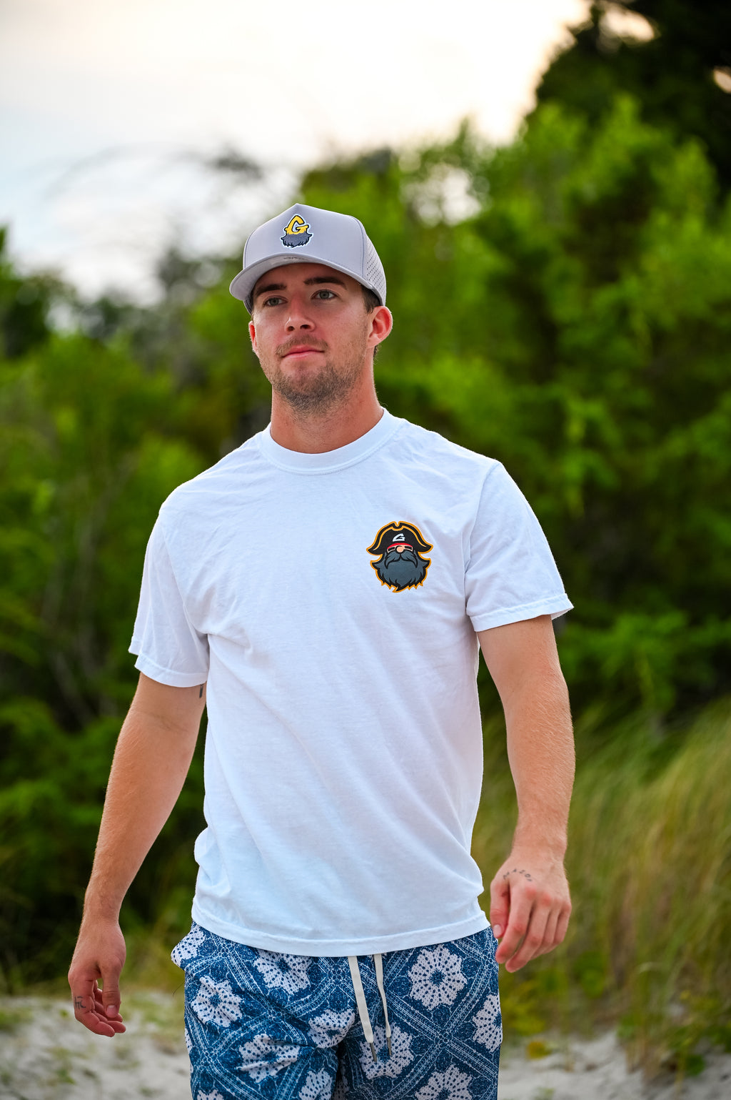 Greenville Blackbeards T-shirt, White