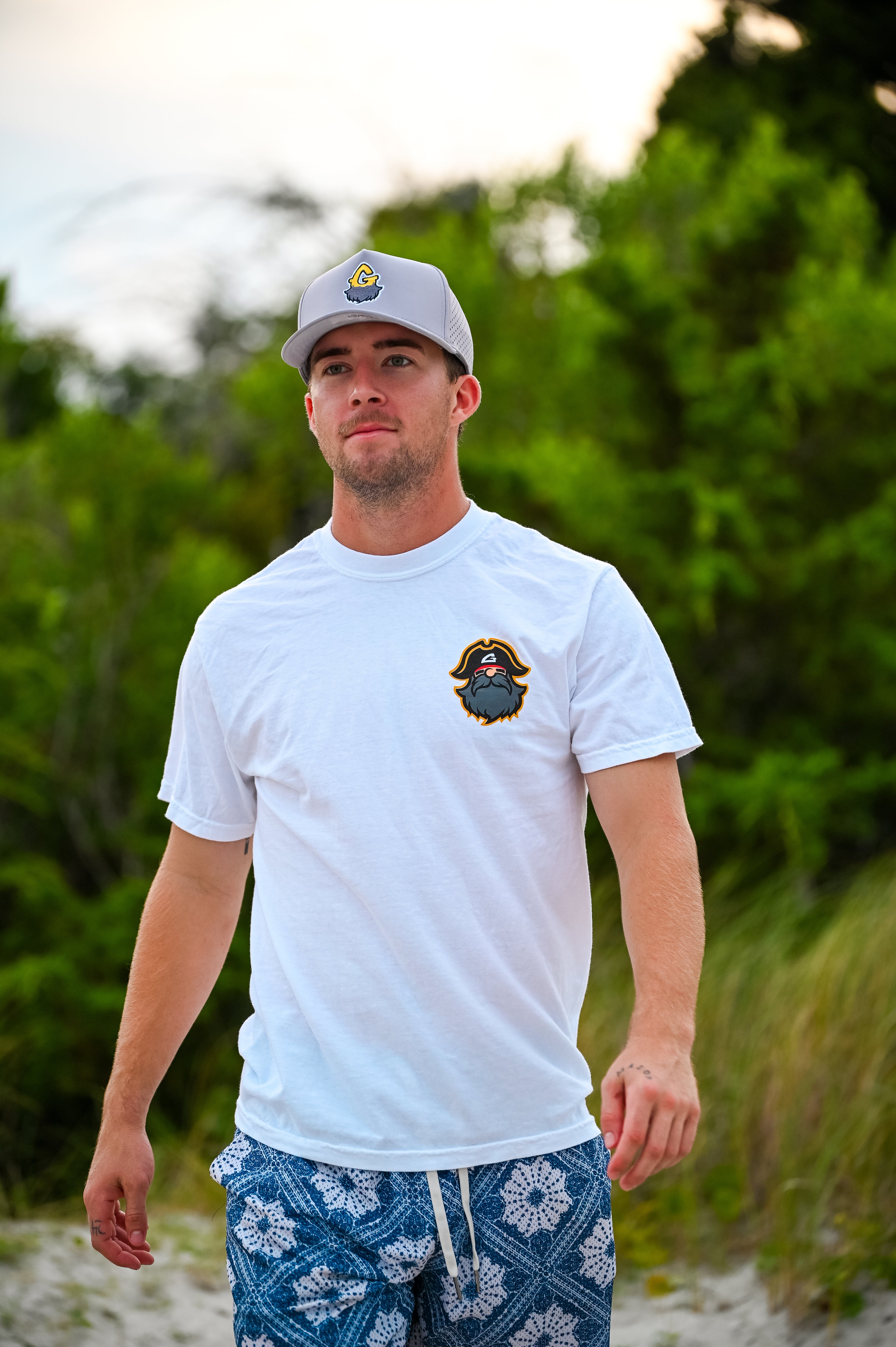Greenville Blackbeards T-shirt, White